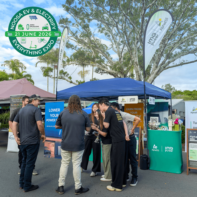 Noosa EV & Electrify Everything Expo installation case